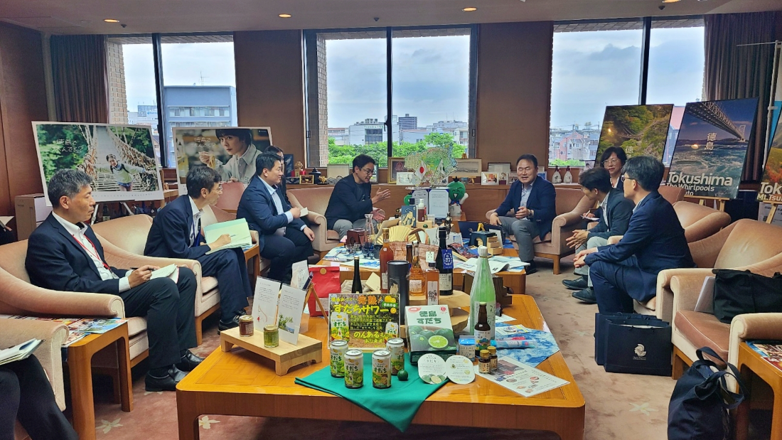 한국외대, 일본 도쿠시마현과 글로컬 청년교류 확대 대표이미지